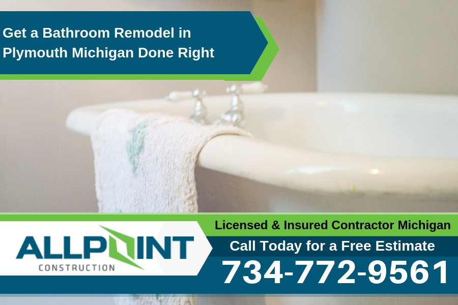 Get a Bathroom Remodel in Plymouth Michigan Done Right