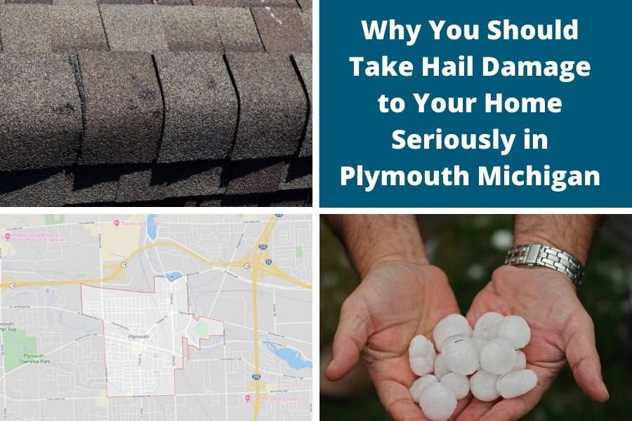 Why You Should Take Hail Damage to Your Home Seriously in Plymouth Michigan