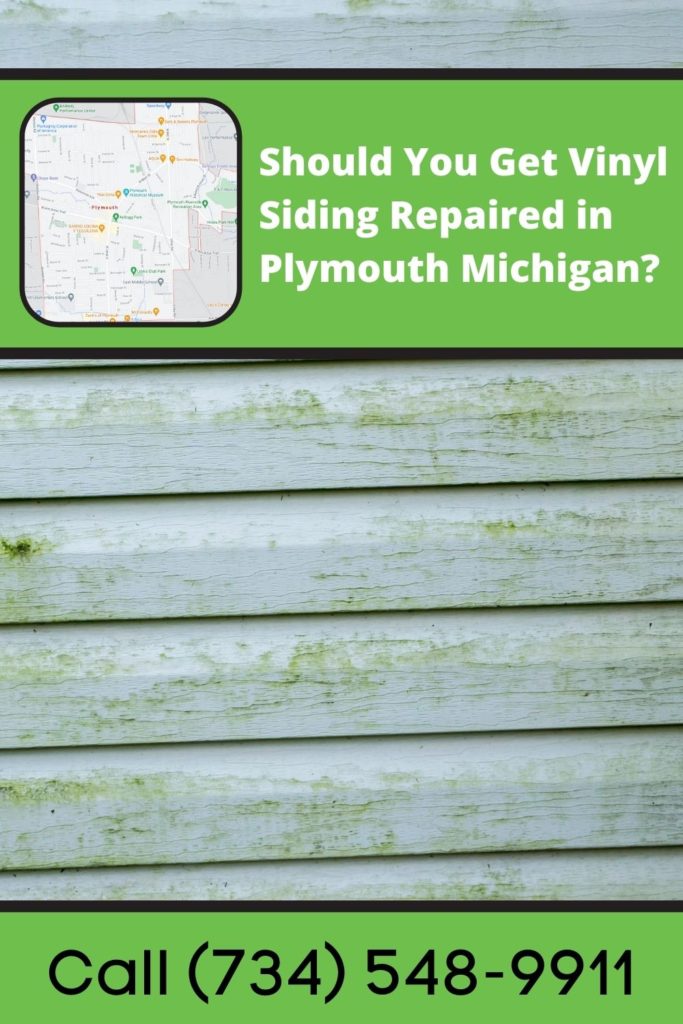 Plymouth Michigan Vinyl Siding Repair