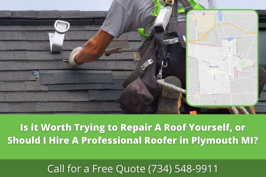 Roof Repairs in Plymouth MI