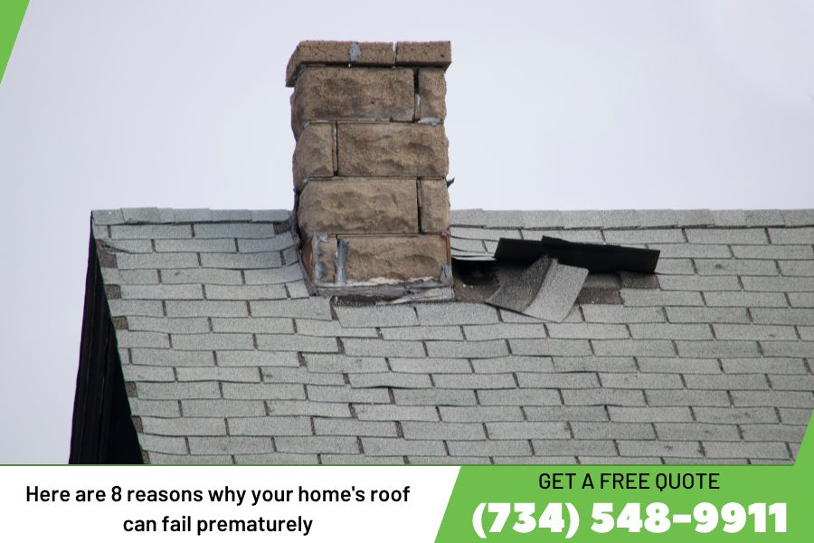 8 Reasons Your Home's Roof May Not Last As Long As You'd Hope In Plymouth, MI 