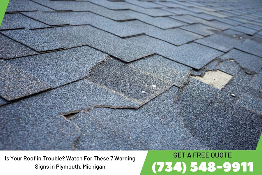 Is Your Roof in Trouble? Watch For These 7 Warning Signs in Plymouth, Michigan